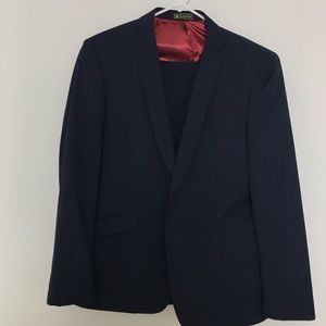 Preowned men’s 2 piece suit blue
